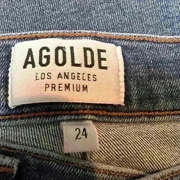 Agolde Sophie High Rise Skinny Crop in Discretion Size 24 - Picture 8 of 10